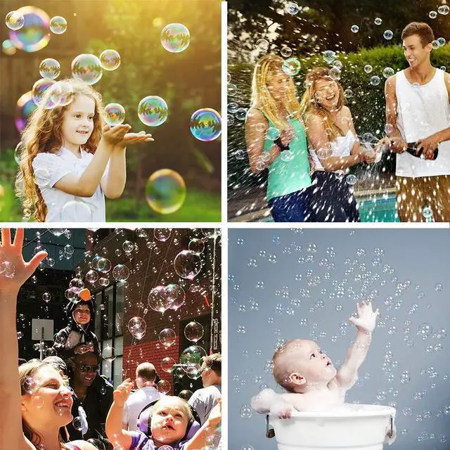 Alt view image 6 of 6 - 32-Piece 8 Colors Mini Bubble Wands Assortment Party Favors Toys for Kids Child, Christmas Celebration,Thanksgiving New Year, Themed Birthday,Wedding, Bath Time,Summer Outdoor Gifts for Girls Boys