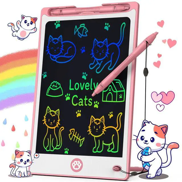 Main image of LCD Writing Tablet for Kids 8.8 Inch, Toys for Girls Boys Drawing Pad for 3 4 5 6 7 Year Old Kids Toys, Children Christmas Birthday Gift for Kids Toddler Doodle Board Travel Essentials