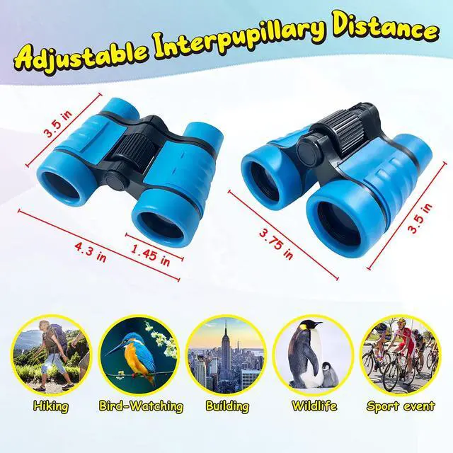 Alt view image 3 of 6 - Binoculars for Kids, Blue