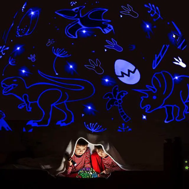 Alt view image 5 of 7 - Dinosaur Night Light Toys for 3-8 Year Old Boys,2 in 1 Dino Projection for 2-10 Year Kids,Boys Girls Gifts,Suitable for Chirstmas Xmax Easter Birthday