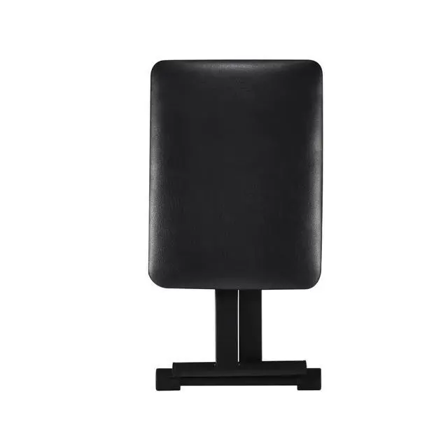 Alt view image 3 of 7 - Keyboard Bench X-Style Height Adjustable Padded Cushion Foldable Stool Portable Seat Keyboard Chair for Keyboards Piano Guitar (Black)