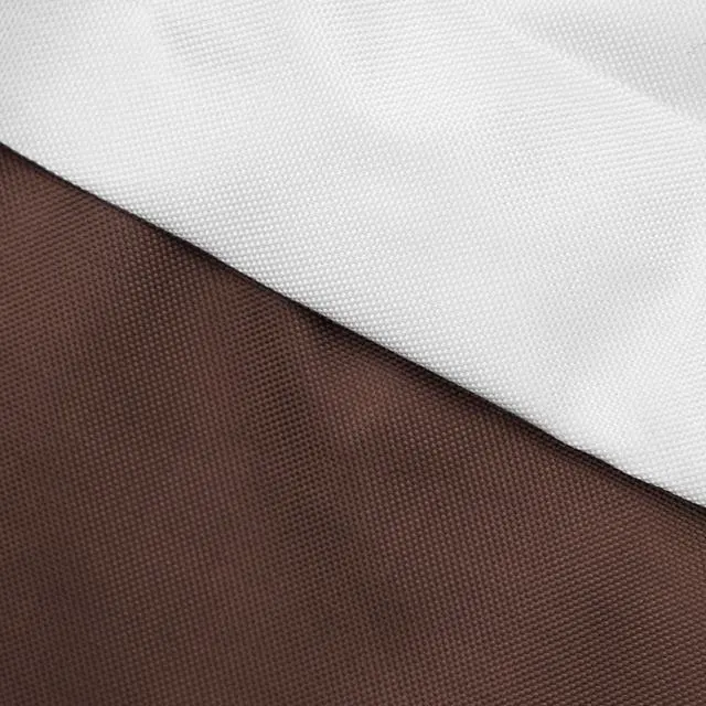 Alt view image 3 of 5 - 420D Oxford Waterproof UV Resistant Outdoor Zero Gravity Folding Chair Cover Waterproof Dustproof Lawn Patio Furniture Covers All Weather Protection Garden Chairs Cover (Beige+Coffee color)