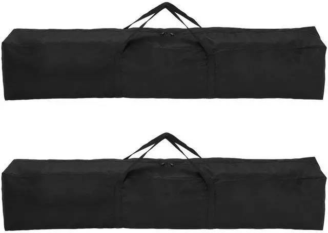 Main image of 2pcs Camping Chair Replacement Bag 47.2" x 7.9" Folding Chair Carry Bag Oxford Cloth Storage Tent Bag with Handle Strap for Travel Outdoor Camping Sports, Black