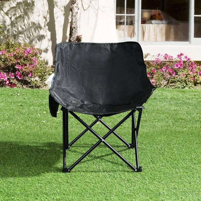 Alt view image 6 of 7 - Outdoor Camping Chairs Folding/Portable, Carry Bag,Black