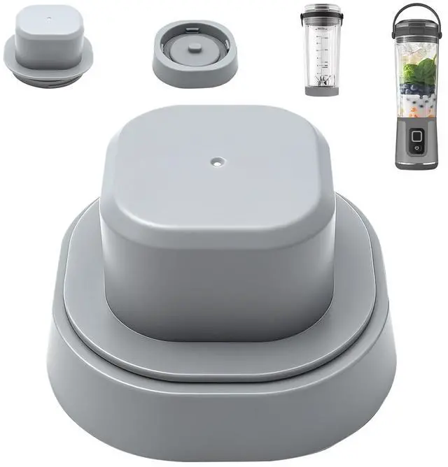 Main image of Blade Cover & Vessel Cap for Ninja Blast Portable Blender - Compatible with BC100/BC151 Series, Food Grade Leakproof Replacement Part, Dishwasher Safe