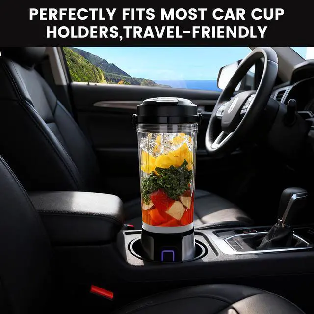 Alt view image 5 of 7 - Blade Cover & Vessel Cap for Ninja Blast Portable Blender - Compatible with BC100/BC151 Series, Food Grade Leakproof Replacement Part, Dishwasher Safe