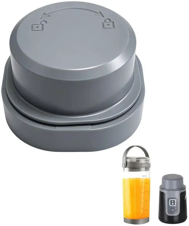 Alt view image 5 of 7 - Blade Cover And Vessel Cap for Ninja Blast Portable Blender - Compatible with BC100/BC151 Series, 2-in-1 Replacement Parts, Food Grade, Leakproof, Dishwasher Safe