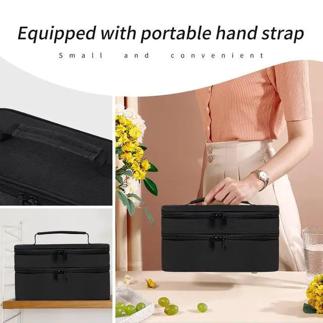Alt view image 4 of 7 - Storage bag for Hand Blender,Carrying Case for Immersion Blender Handheld,Stick Blender Travel Storage Organizer (Bag Only)