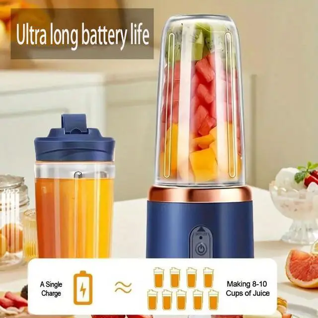 Alt view image 2 of 7 - Portable Blender, GreenFruit juicer, multifunctional juicer