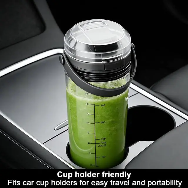 Alt view image 5 of 7 - 18oz Vessel Replacement Compatible with Ninja Blast Portable Blender BC100 & BC151 Series, Blender Cup with Lid for Ninja BC151BK BC151NV BC151MB BC151CR BC151EM BC151ND BC151PR BC151WH CL155ARD