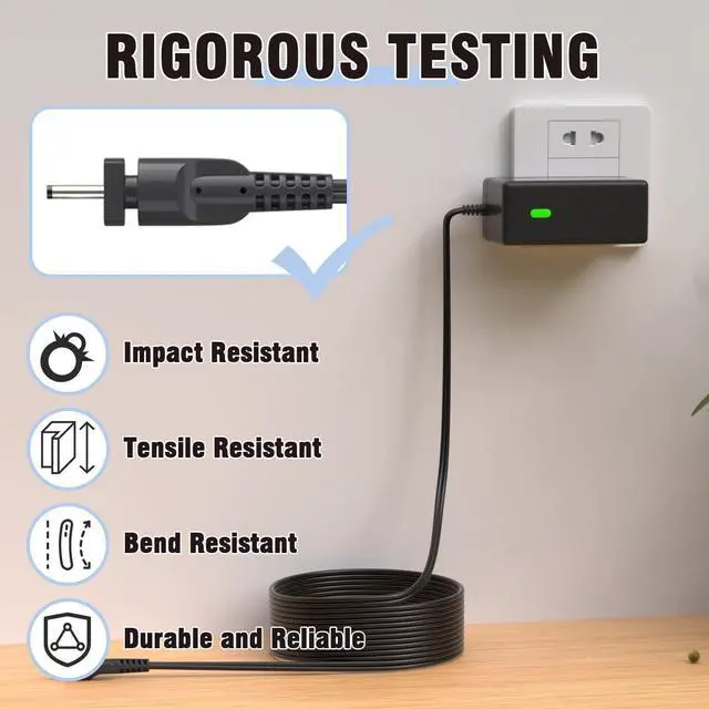 Alt view image 6 of 7 - Charger for Ninja Blast Max Compatible with Ninja Blast Max BC251 BC200 BC200GY BC200LD BC251LD Portable Blender Power Adapter