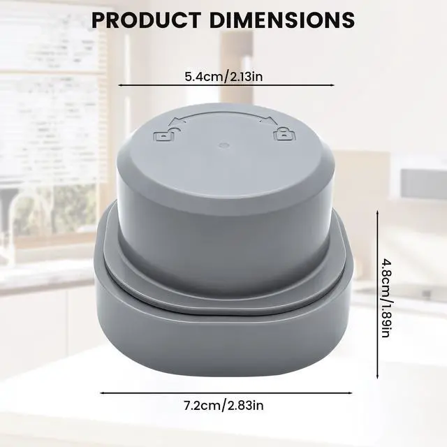 Alt view image 2 of 7 - Blade Cover & Vessel Cap for Ninja Blast Portable Blender - Compatible with BC100/BC151 Series, Food Grade Leakproof Replacement Part, Dishwasher Safe