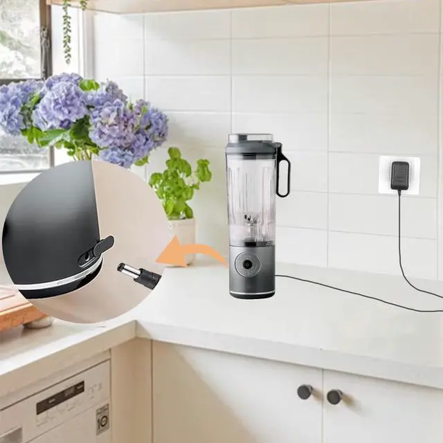 Alt view image 2 of 6 - BC251 Charger Compatible with Ninja Blast Max BC251 Portable Blender Power Cord