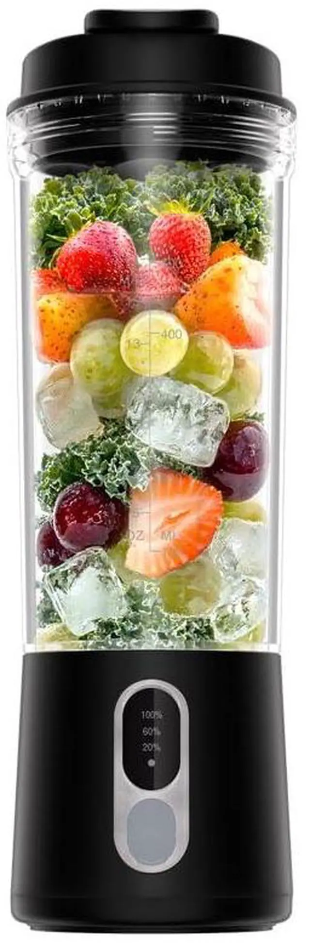 Main image of Portable Personal Size Blender for Smoothies - 20oz Cordless Small Mini Blender Type-C Rechargeable, BPA-Free Juice Cup & Leak-proof Travel Lid, Freshly Squeezed Drinks Anytime, Anywhere