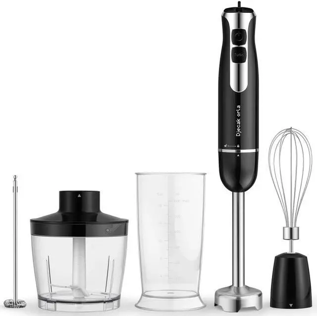 Main image of 1100W 5-in-1 Immersion Handheld Blender Black