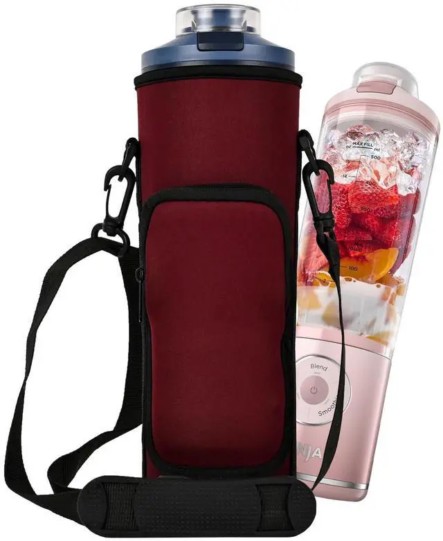 Main image of Portable Blender Storage Bag Sleeve for Nj Blast Max Portable Blender with Shoulder Strap and Accessory Pocket compatible with Blast Max BC251NV/BC251GY/BC251MT/BC251PK/BC251LD Blender