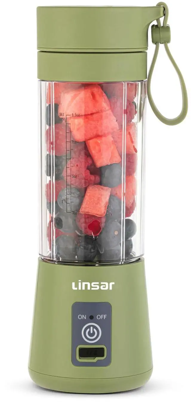 Main image of Portable Blender (Sage Green) for Shakes and Smoothies with Durable Stainless Steel Blades for Powerful Blending Performance, USB Rechargeable for Office, Gym, Kitchen and travel