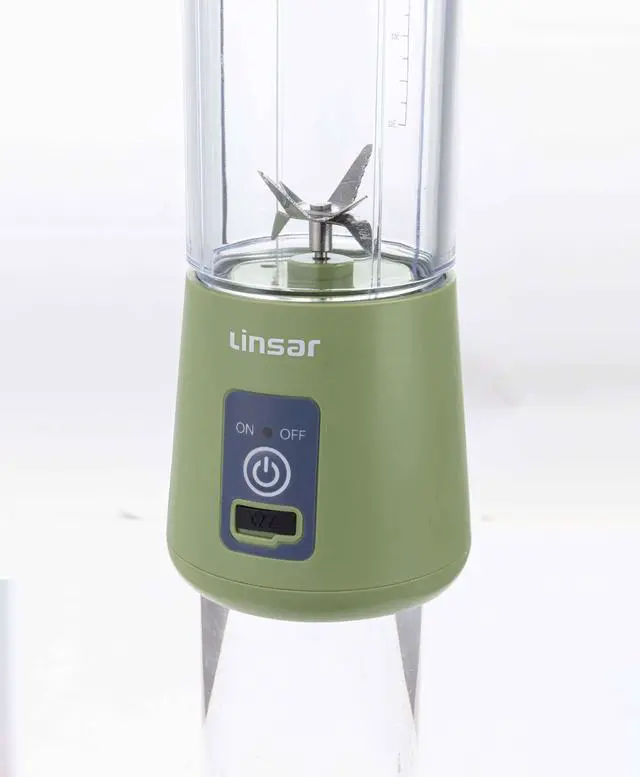 Alt view image 2 of 3 - Portable Blender (Sage Green) for Shakes and Smoothies with Durable Stainless Steel Blades for Powerful Blending Performance, USB Rechargeable for Office, Gym, Kitchen and travel