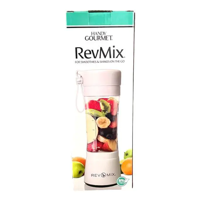 Alt view image 2 of 7 - RevMix(White) Make for Smoothies & Shakes On The Go