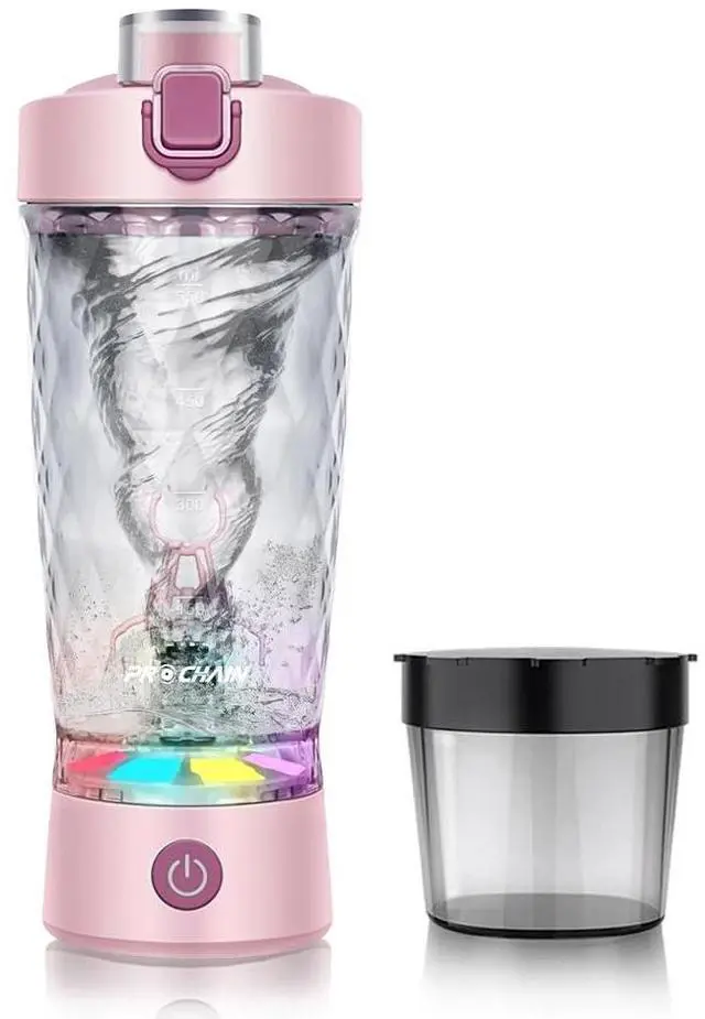 Main image of Electric Protein Shaker Bottle, Protein Shakes Mixer, Portable Pre Workout Self Mixing Cup, Made with BPA-Free Tritan, 22oz