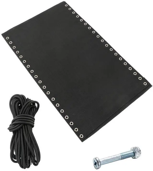 Main image of 17" 19" 21" Wide Zero Gravity Chair Replacement Fabric, Repair Cloth with 4 Gravity Chair Replacement Cord Screws Kit, Zero Gravity Chair Accessories for Sling Patio Lawn Lounge Chair, Black