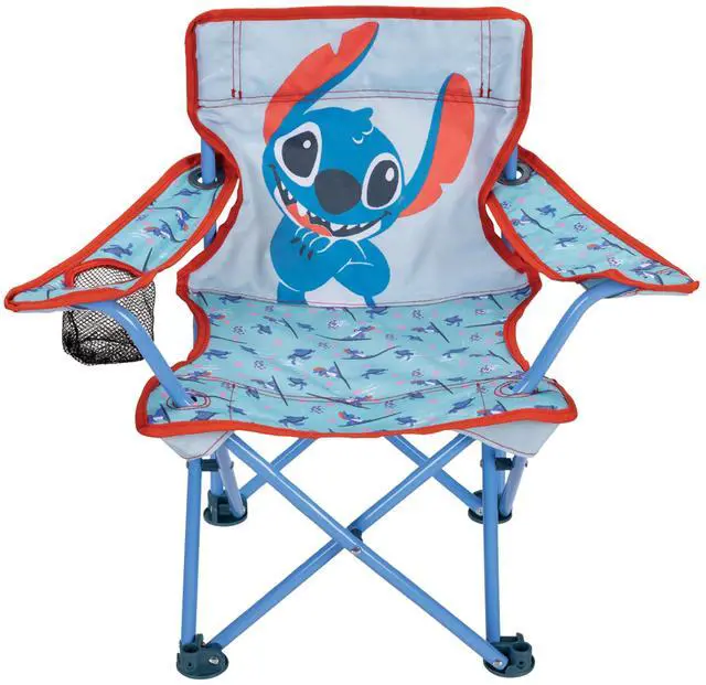 Main image of Children's Chair Foldable Camp Chairs for Kids - Fold and Go Chair for Park, Sports or Patio Includes Carry Bag, by JAKKS Pacific Toddlers 24M+