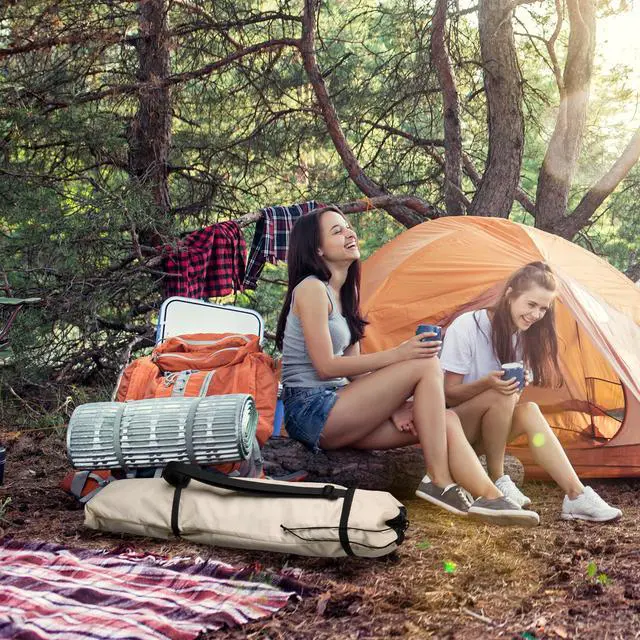 Alt view image 3 of 7 - Camping Chair Replacement Bag 48 Inches Folding Chair Carry Bag with Adjustable Shoulder Strap Nylon Storage Tent Bag Heavy Duty Chair Bag for Travel Camping Sports (Exclude Chair)