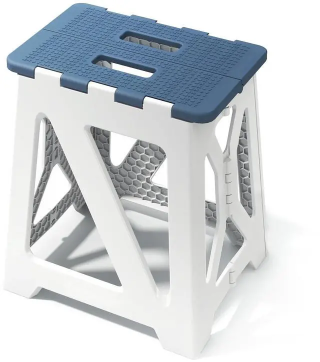Main image of Folding Shower Chair for Inside Shower | Safety Anti-Slip & Waterproof Foldable Shower Seat 330lbs | Small Portable Travel Shower Stool Bath Seat Bench for Elderly, Disabled & Injured