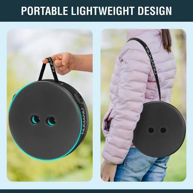 Alt view image 7 of 7 - 2026 Upgraded Padded Collapsible Stool, Max 620lbs 2.5"-18" H Adjustable Portable Folding Stool for Adults, Retractable Foldable Telescopic Seat Camping Chair or Footrest