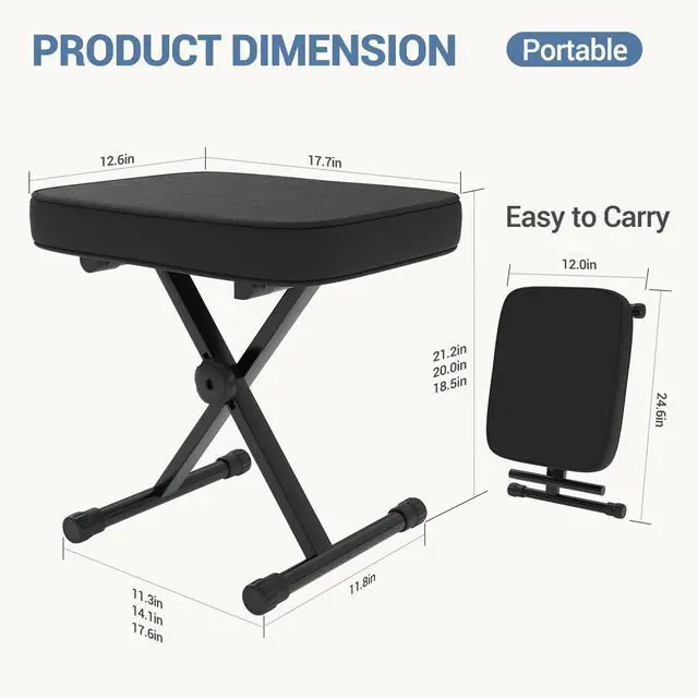 Alt view image 4 of 7 - Plastic Folding Chairs, 200LBS Folding Chair with Sturdy Metal Frame, Easy to Fold and Store, Comfortable for Indoor & Outdoor Use, for Home, Office, Parties, Black