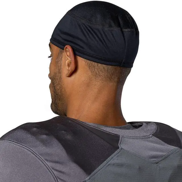 Alt view image 4 of 4 - Unisex Football Skull & Wave Cap, Cooling Helmet & Hair Cap with 4-Way Stretch & Elastic Fabric, OSFA, Black