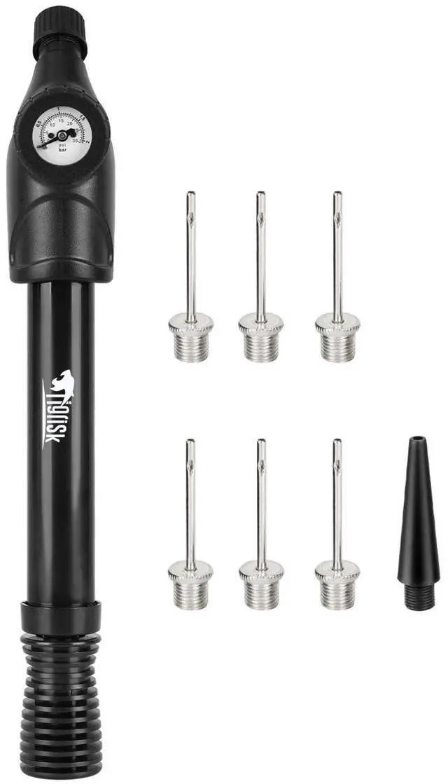 Main image of Ball Pump with Pressure Gauge, Portable Sports Air Pump