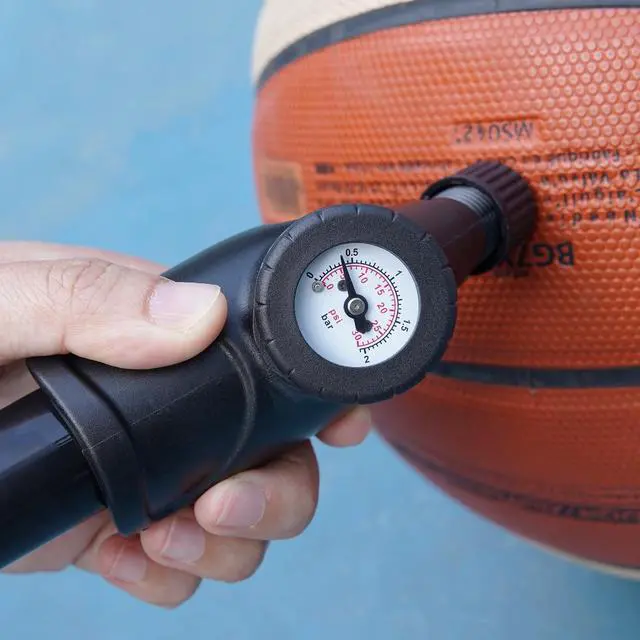 Alt view image 7 of 7 - Ball Pump with Pressure Gauge, Portable Sports Air Pump