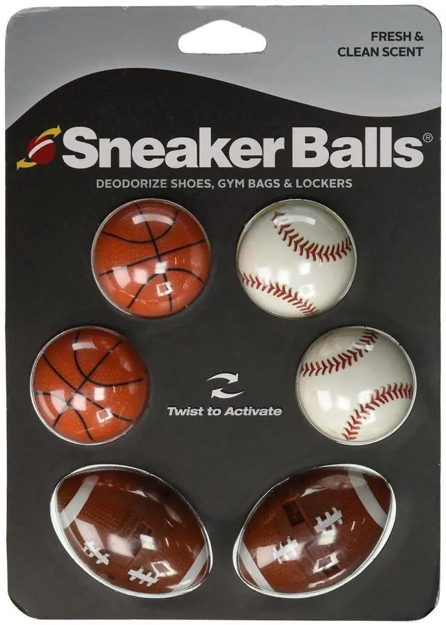 Main image of Odor-Fighting Shoe Fresheners, Eliminates Unpleasant Smells, Perfect For Sneakers, Gym Bags, Gear Bags, Drawers, Lockers, And More!, Sports, 6 Pack
