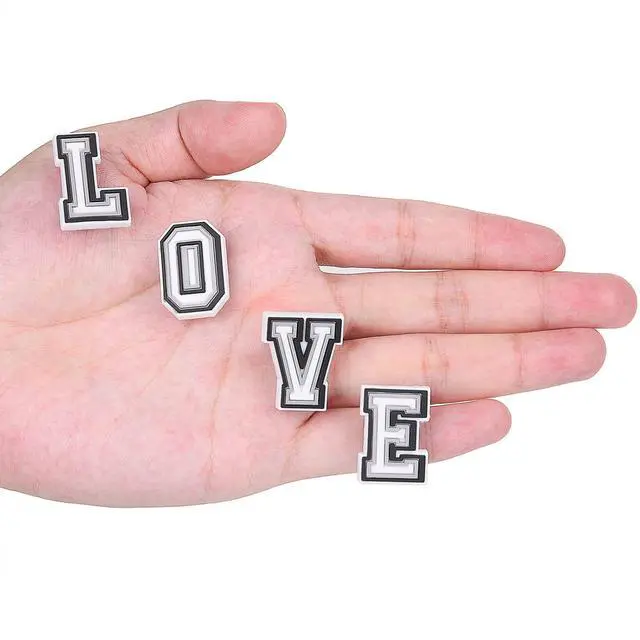 Alt view image 4 of 6 - Sports Letter Charms for Bogg Bag, Football Baseball Softball Basketball Soccer Volleyball Inserts for Beach Handbag Decoration