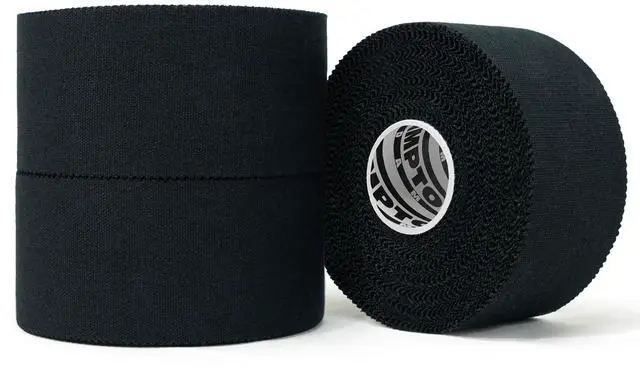Main image of | As Seen on Shark Tank | Original Athletic Sports Tape (3-Pack) | 45ft Rolls | Very Strong Easy Tear NO Sticky Residue | Best Tape for Athlete & Trainers | Fingers Ankles (Black)