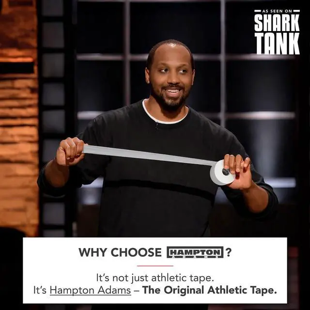 Alt view image 2 of 7 - | As Seen on Shark Tank | Original Athletic Sports Tape (3-Pack) | 45ft Rolls | Very Strong Easy Tear NO Sticky Residue | Best Tape for Athlete & Trainers | Fingers Ankles (Black)
