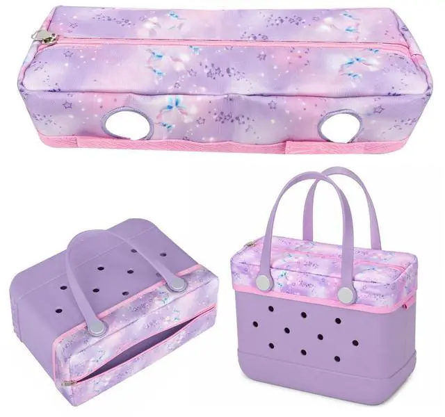 Main image of Small lid Cover Only Compatible with BoggBag, Pink for Bogg Bag Accessories Lid for Work Sport Mom Water Resistant Storage Topper