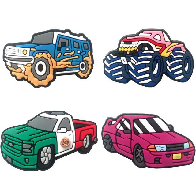 Alt view image 7 of 7 - Sports Car and Video Game Shoe Charms for Boys and Girls : 30 PCS Decoration Pins for Clogs - Shoe Accessories - Party Favors & Holiday Gifts