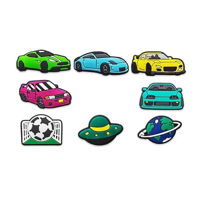 Alt view image 2 of 6 - 38pcs Sports Shoe Charms for Boys,Baseball Soccer Basketball Football Video Game Shoe Decoration Pins for Croc Clog Accessories for Girls Teens Adults Party Favor Gifts