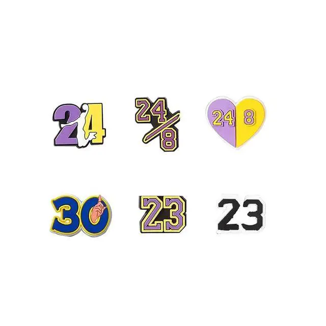 Alt view image 3 of 5 - 36Pcs Shoe Decoration Charms for Boys Adult, Basketball Soccer Sports Charms for Bracelet Clog Sandals, Fashion Cute Shoe Accessories for Kids Christms Gift