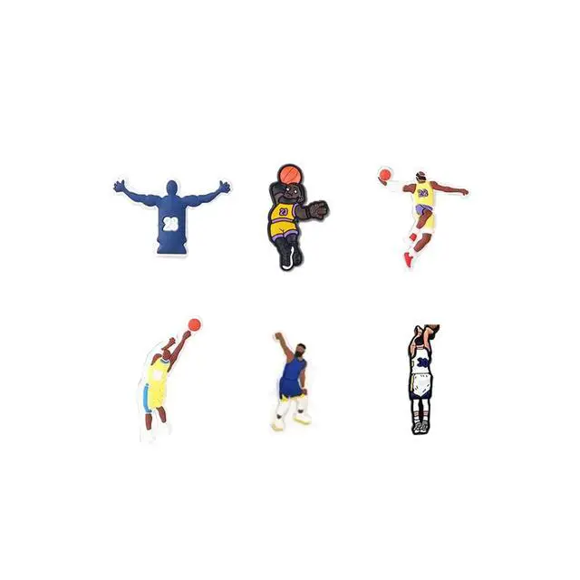 Alt view image 4 of 5 - 36Pcs Shoe Decoration Charms for Boys Adult, Basketball Soccer Sports Charms for Bracelet Clog Sandals, Fashion Cute Shoe Accessories for Kids Christms Gift