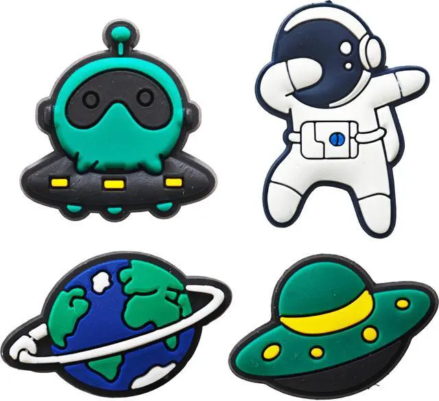 Alt view image 6 of 7 - 48 PCS Shoe Charms for Boys Girls & Kids : Sports Car Truck Video Game and Space Decoration Pins for Clogs - Shoe Accessories - Party Favors Gifts