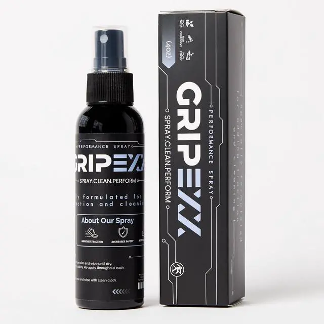 Main image of 2 in 1 Sports Shoe Grip Spray, Provides Traction and Rejuvenates Soles. Multipurpose Grip Spray for Improving Basketball Shoe Grip. Anti Slip & Performance Enhancer