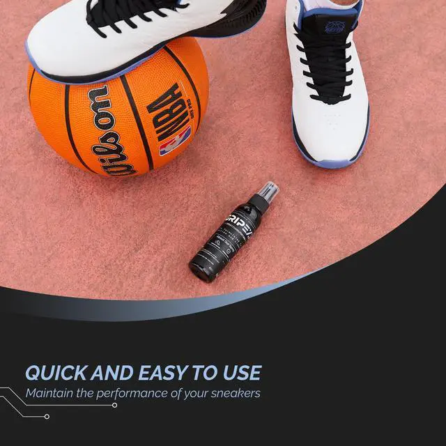 Alt view image 3 of 7 - 2 in 1 Sports Shoe Grip Spray, Provides Traction and Rejuvenates Soles. Multipurpose Grip Spray for Improving Basketball Shoe Grip. Anti Slip & Performance Enhancer