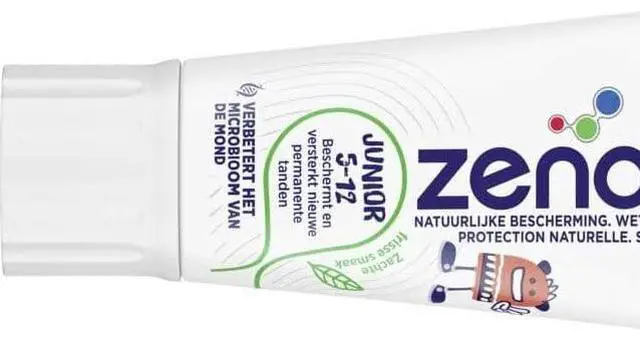 Main image of ZendiumToothpaste Junior 5-12 Years, 50 ml, for Daily Care, Strengthening Enamel and Fresh Breath, SLS Free
