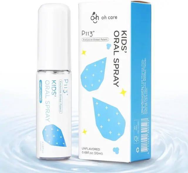 Main image of Mouth Spray for Kids Toddler Toothpaste Helper Fluoride Free Baby Toothpaste Oral Care for Newborns to Age 12 (Unflavored)