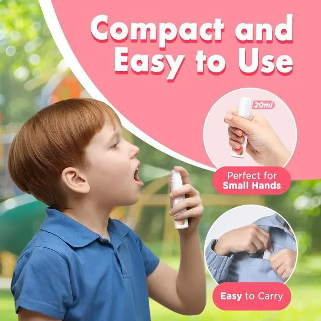 Alt view image 3 of 5 - Mouth Spray for Kids Toddler Toothpaste Helper Fluoride Free Baby Toothpaste Oral Care for Newborns to Age 12 (Unflavored)