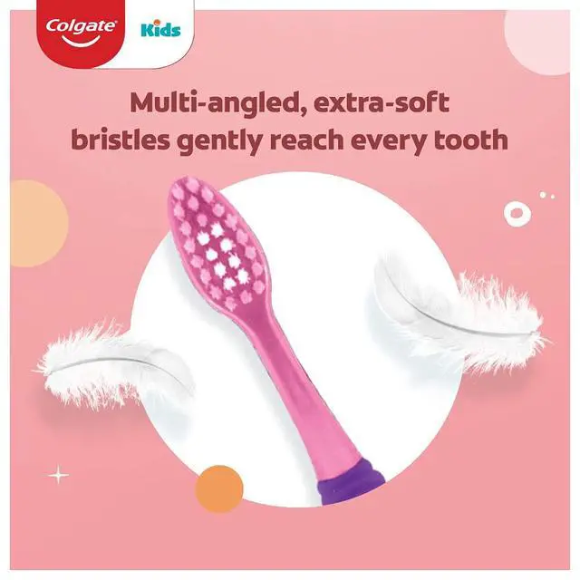 Alt view image 7 of 7 - Anticavity Kids Barbie Toothpaste (6+ Years), Strawberry Flavour 80G/2.8oz (Pack of 2) with Colgate Barbie Toothbrush 1 Pc