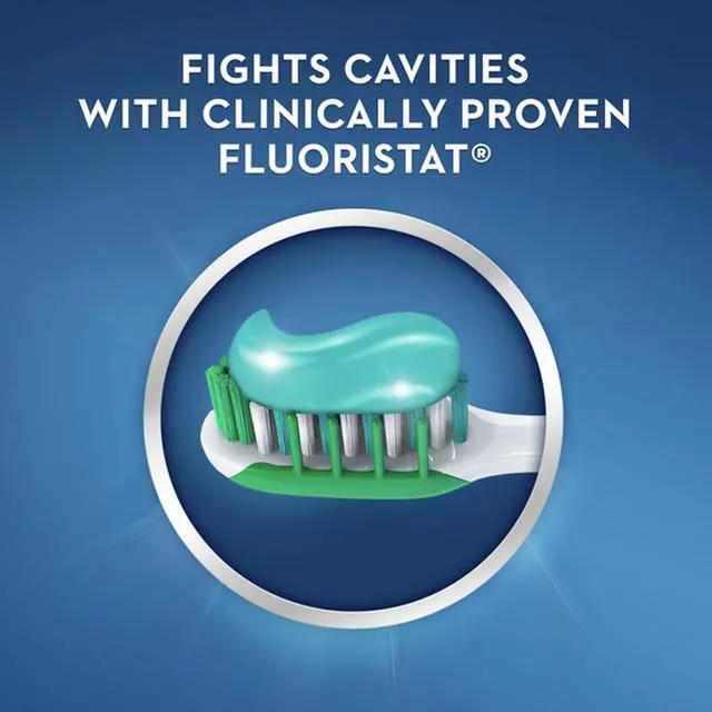 Alt view image 6 of 7 - Fluoride Anticavity Toothpaste, Prevents Cavities Before They Start, Regular Paste, 8.2 Ounce (Pack of 5)